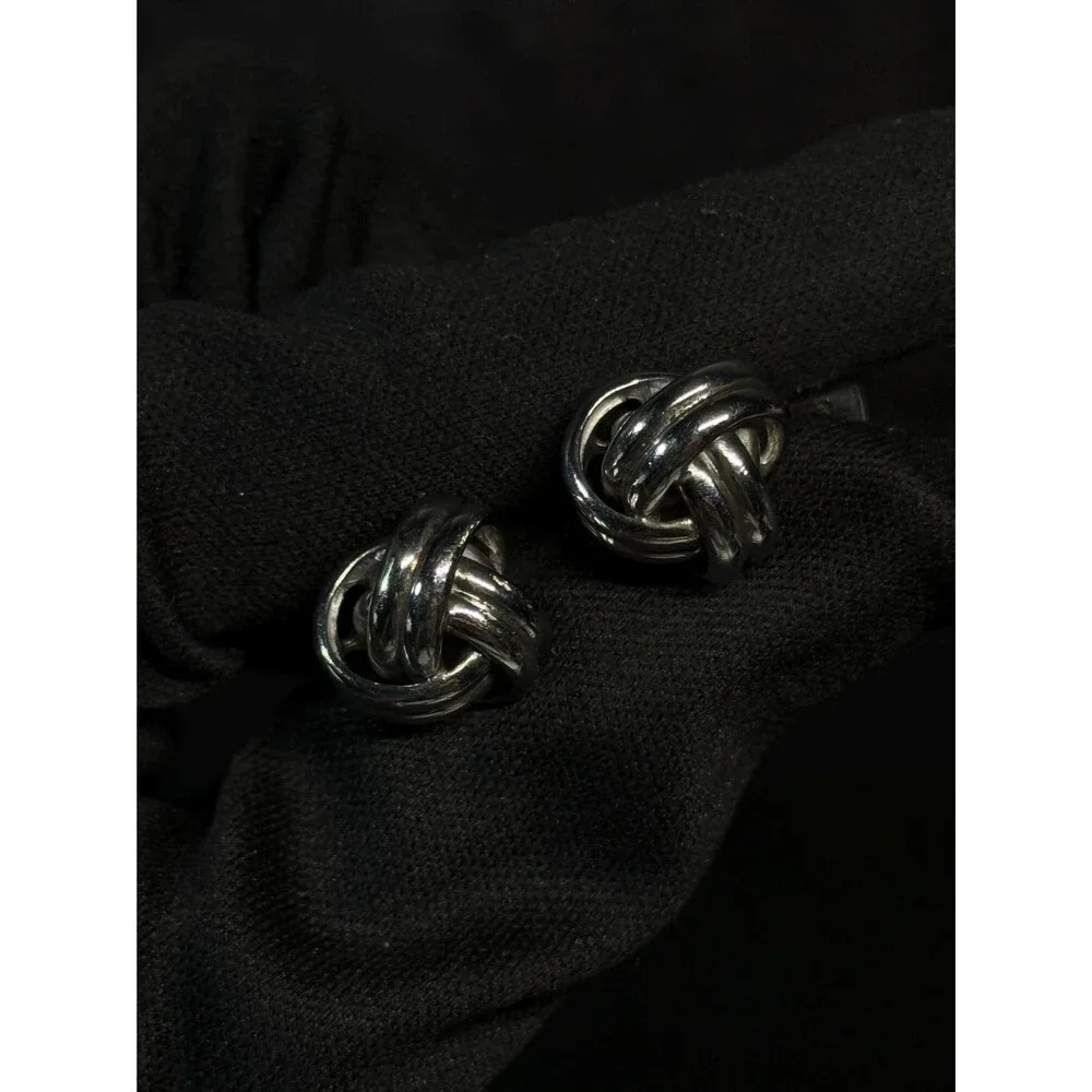Charles Tyrwhitt Sterling Silver Knot Cuff Links